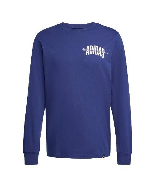 adidas(アディダス)の「【別注】アディダス adidas 長袖 グラフィックTシャツ 限定コラボ(Tシャツ/カットソー・メンズ・ダークグリーン/ネイビー/ホワイト・S/M/L/LL/3L)」の11枚目の写真