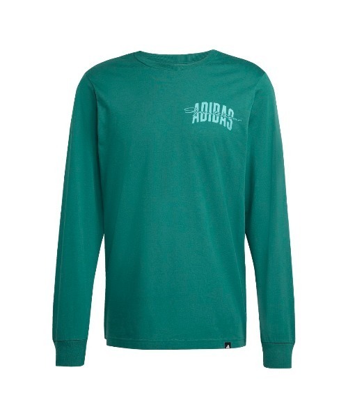 adidas(アディダス)の「【別注】アディダス adidas 長袖 グラフィックTシャツ 限定コラボ(Tシャツ/カットソー・メンズ・ダークグリーン/ネイビー/ホワイト・S/M/L/LL/3L)」の13枚目の写真
