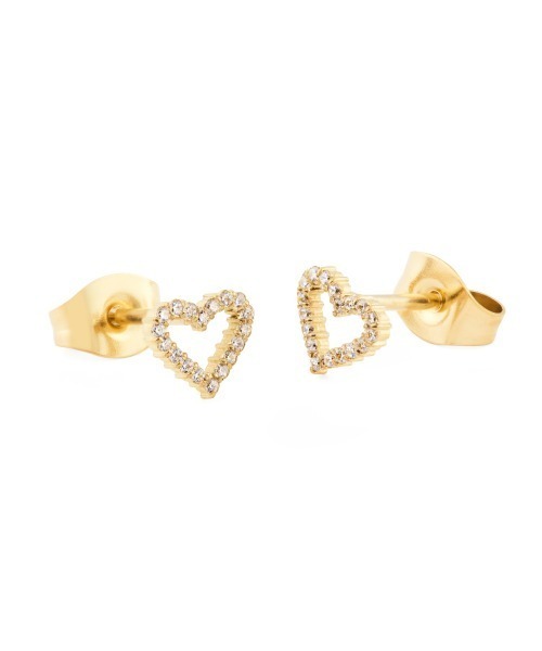 Daniel Wellington(ダニエルウェリントン)の「Mirelle Heart Earring ローズゴールド/ゴールド/シルバー(ピアス(両耳用)・レディース・イエローゴールド/シルバー/ピンクゴールド・ONESIZE)」の5枚目の写真