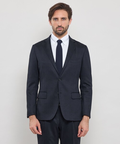 MACKINTOSH LONDON(マッキントッシュ ロンドン)の「【FLEX JERSEY】グレンチェックセットアップジャケット(テーラードジャケット・メンズ・グレー系その他2/ネイビー・38/40/36)」の10枚目の写真