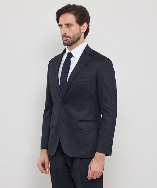 MACKINTOSH LONDON(マッキントッシュ ロンドン)の「【FLEX JERSEY】グレンチェックセットアップジャケット(テーラードジャケット・メンズ・グレー系その他2/ネイビー・38/40/36)」の11枚目の写真