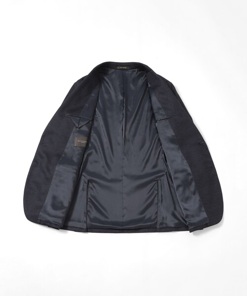 MACKINTOSH LONDON(マッキントッシュ ロンドン)の「【FLEX JERSEY】グレンチェックセットアップジャケット(テーラードジャケット・メンズ・グレー系その他2/ネイビー・38/40/36)」の5枚目の写真