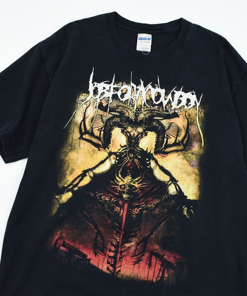 LABORATORY R(ラボラトリーアール)の「【USED】GILDAN “Job For A Cowboy” バンド Tシャツ(Tシャツ/カットソー・メンズ・ブラック・LARGE)」の2枚目の写真