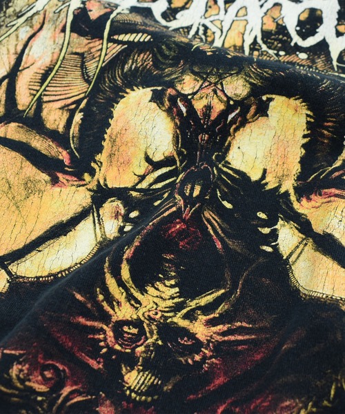LABORATORY R(ラボラトリーアール)の「【USED】GILDAN “Job For A Cowboy” バンド Tシャツ(Tシャツ/カットソー・メンズ・ブラック・LARGE)」の3枚目の写真