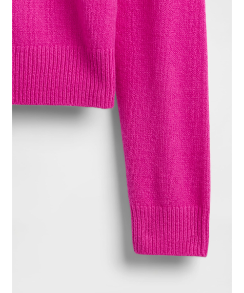 GAP(ギャップ)の「CashSoft カシミヤタッチ クルーネックセーター(ニット/セーター・レディース・ブルー/アイボリー/ネイビー/レッド/ライトグレー/イエロー/ブルー系その他/グリーン/ピンク系その他/ホワイト×ブルー/ホワイト×レッド/マルチ・XS/S/M/L/XL/XXS)」の21枚目の写真