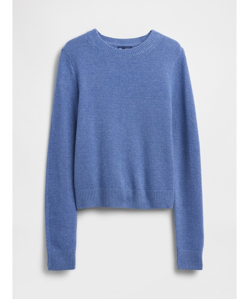 GAP(ギャップ)の「CashSoft カシミヤタッチ クルーネックセーター(ニット/セーター・レディース・ブルー/アイボリー/ネイビー/レッド/ライトグレー/イエロー/ブルー系その他/グリーン/ピンク系その他/ホワイト×ブルー/ホワイト×レッド/マルチ・XS/S/M/L/XL/XXS)」の16枚目の写真