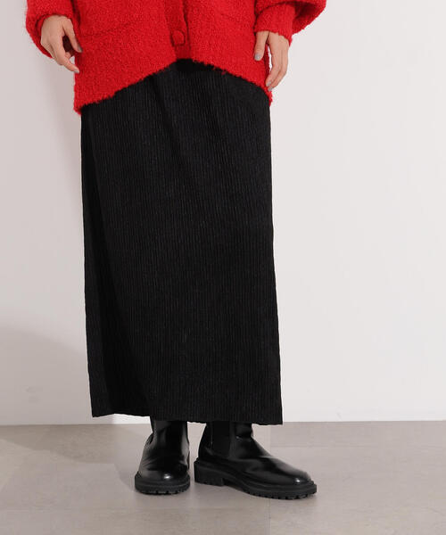 セール】【PS/低身長サイズ】シュリンクナロースカート（スカート）｜N