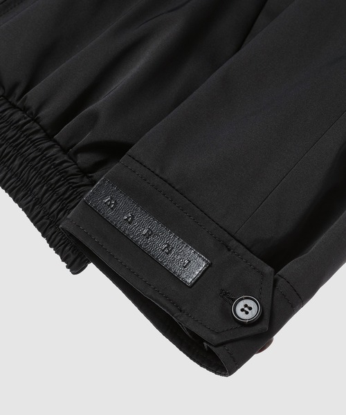 MARNI（マルニ）の「HOODED / ボンバージャケット（ブルゾン・レディース・ブラック/カーキ・38(M)）」の6枚目の写真