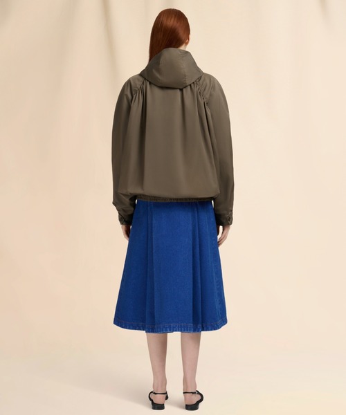 MARNI（マルニ）の「HOODED / ボンバージャケット（ブルゾン・レディース・ブラック/カーキ・38(M)）」の14枚目の写真