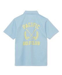 パシフィックゴルフクラブ ポロシャツ ネイビー パシフィックゴルフクラブ ポロシャツ ネイビー KNIT POLO