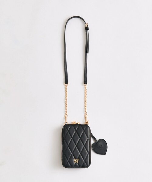 OLIVE des OLIVE(オリーブデオリーブ)の「Aimerianejoieマルチショルダーバッグ(ショルダーバッグ・レディース・ピンク/オフホワイト/ブラック系その他/ブラック・FREE)」の2枚目の写真