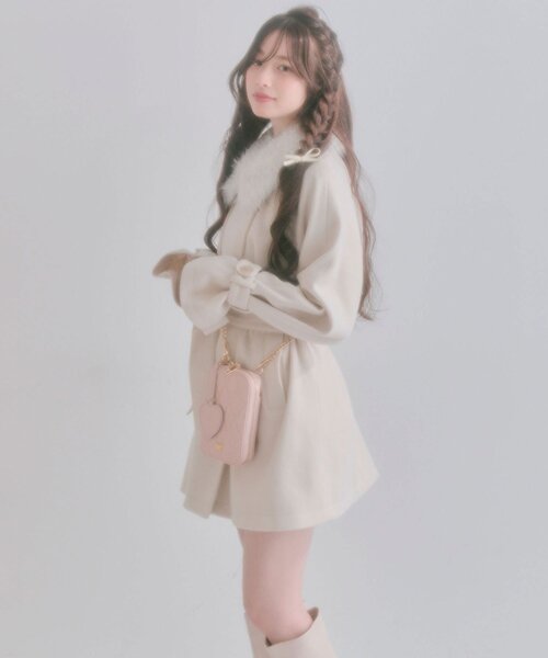 OLIVE des OLIVE(オリーブデオリーブ)の「Aimerianejoieマルチショルダーバッグ(ショルダーバッグ・レディース・ピンク/オフホワイト/ブラック系その他/ブラック・FREE)」の16枚目の写真