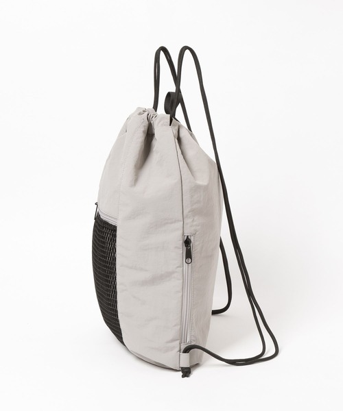 GLOBAL WORK（グローバルワーク）の「ナイロンナップサック/AND YUA ANY/598241（バックパック/リュック・キッズ・ブラック/グレー・ONE SIZE）」の10枚目の写真