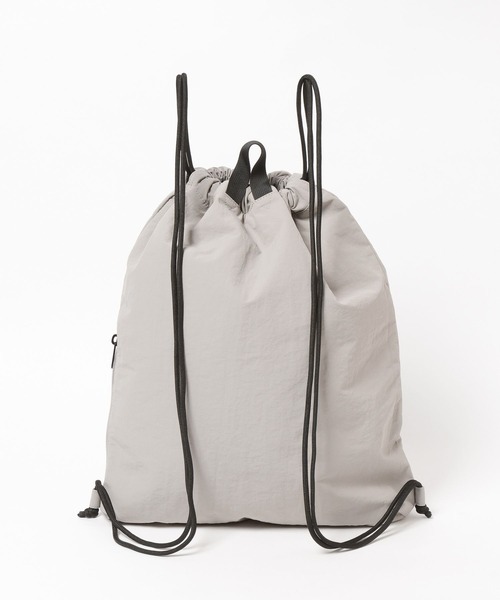 GLOBAL WORK（グローバルワーク）の「ナイロンナップサック/AND YUA ANY/598241（バックパック/リュック・キッズ・ブラック/グレー・ONE SIZE）」の11枚目の写真