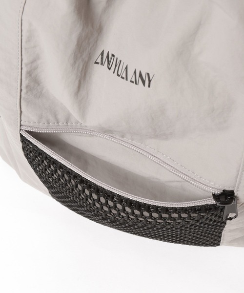 GLOBAL WORK（グローバルワーク）の「ナイロンナップサック/AND YUA ANY/598241（バックパック/リュック・キッズ・ブラック/グレー・ONE SIZE）」の17枚目の写真