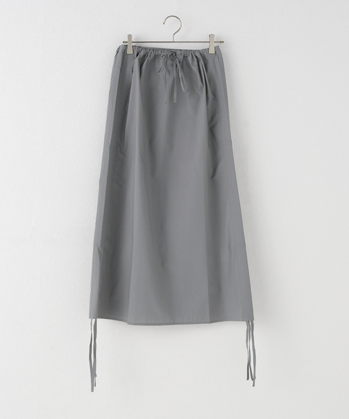 セール】【BASERANGE/ベースレンジ】PICTORIAL STRAP SKIRT / SSPIS-PO