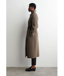 COS（コス）の「ベルト付きダブルフェイスウールコート（その他