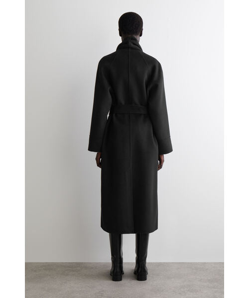 cos ベルト付きダブルフェイスウールコート ベルト付きダブルフェイスウールコート（その他アウター）｜COS（コス
