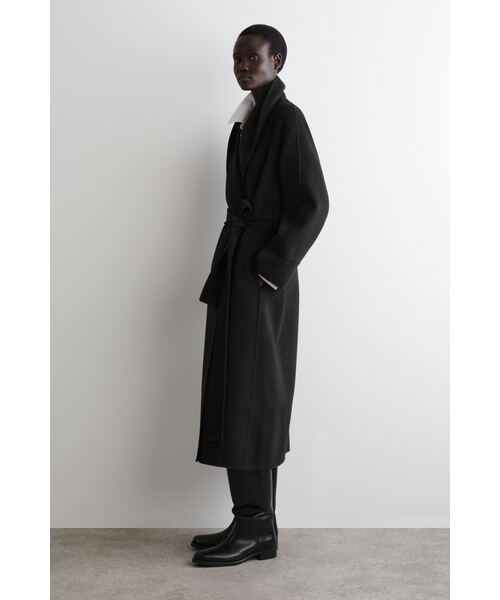 ベルト付きダブルフェイスウールコート（その他アウター）｜COS（コス