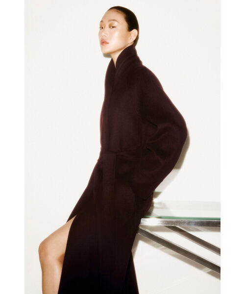 ベルト付きダブルフェイスウールコート（その他アウター）｜COS（コス