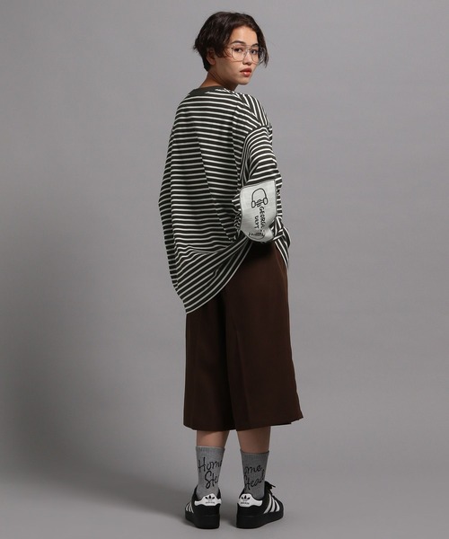 GEORGE'S（ジョージズ）の「ボーダーロンT2（Tシャツ/カットソー・メンズ・ネイビー/カーキ・MEDIUM/LARGE）」の7枚目の写真