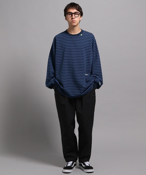 GEORGE'S（ジョージズ）の「ボーダーロンT2（Tシャツ/カットソー・メンズ・ネイビー/カーキ・MEDIUM/LARGE）」の15枚目の写真