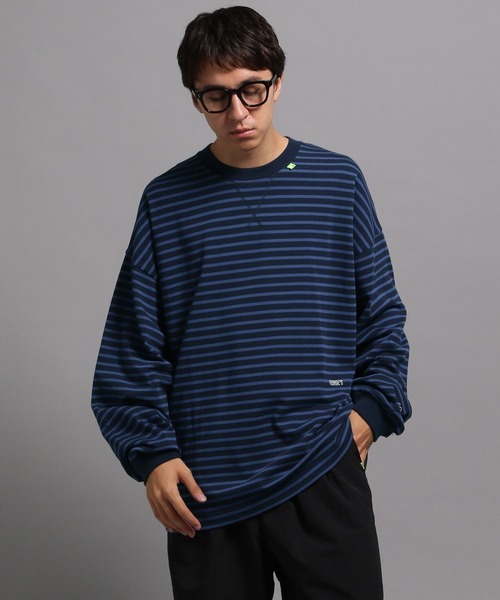 GEORGE'S（ジョージズ）の「ボーダーロンT2（Tシャツ/カットソー・メンズ・ネイビー/カーキ・MEDIUM/LARGE）」の19枚目の写真