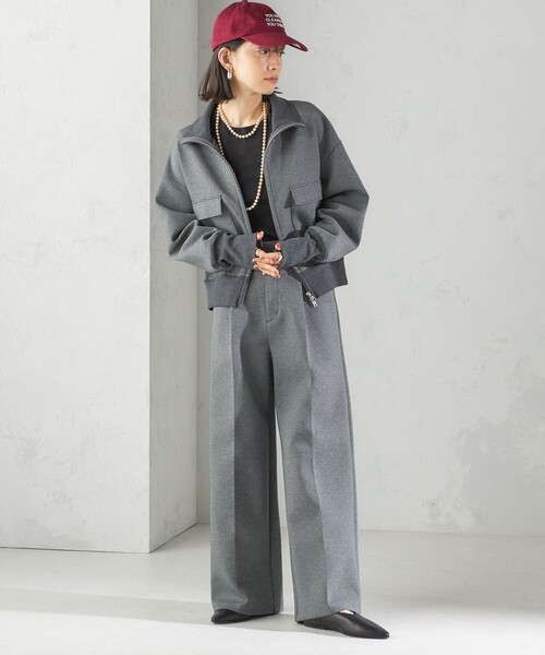 SHIPS（シップス）の「s.oyamadaコラボ: 刺繍 ロゴ キャップ（キャップ・レディース・オリーブ/ボルドー・ONE SIZE）」の16枚目の写真