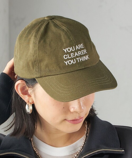 ブラウン刺繍ロゴキャップ s.oyamadaコラボ: 刺繍 ロゴ キャップ（キャップ）｜SHIPS（シップス