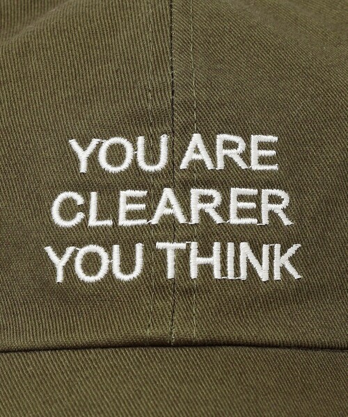 SHIPS（シップス）の「s.oyamadaコラボ: 刺繍 ロゴ キャップ（キャップ・レディース・オリーブ/ボルドー・ONE SIZE）」の12枚目の写真