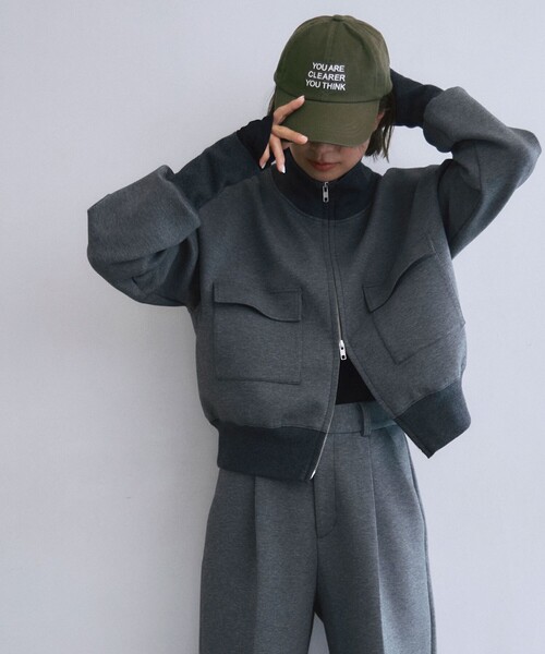 SHIPS（シップス）の「s.oyamadaコラボ: 刺繍 ロゴ キャップ（キャップ・レディース・オリーブ/ボルドー・ONE SIZE）」の14枚目の写真