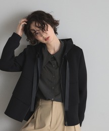 &. NOSTALGIA | ティアードヘムフードパーカー(パーカー)