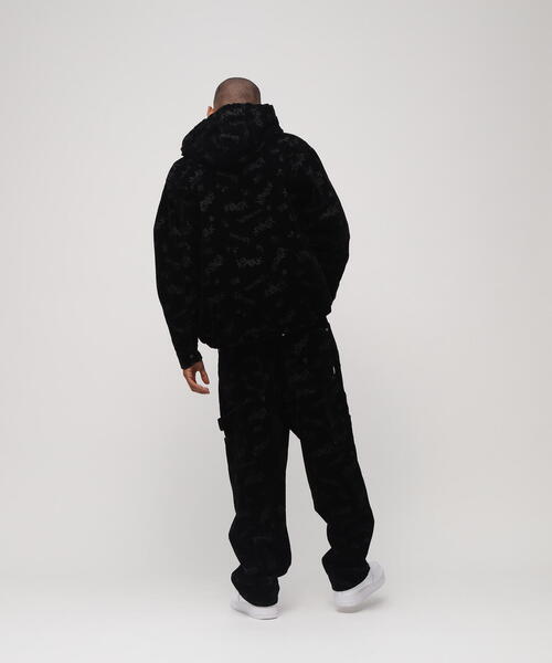 AVIREX（アヴィレックス）の「FLOCKING DOUBLE KNEE PAINTER DENIMPANTS / フロッキング ダブルニー デニムペインターパンツ / AVIREX / アヴィレックス（デニムパンツ・メンズ・ブラック・MEDIUM/LARGE/X-LARGE/XX-LARGE）」の17枚目の写真