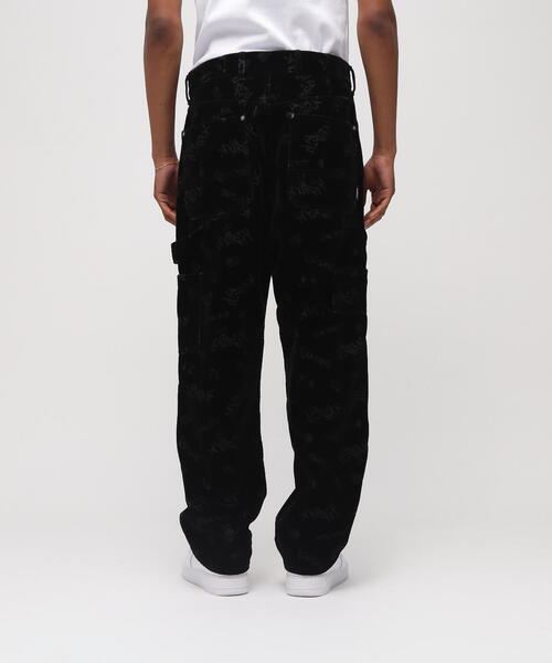 AVIREX（アヴィレックス）の「FLOCKING DOUBLE KNEE PAINTER DENIMPANTS / フロッキング ダブルニー デニムペインターパンツ / AVIREX / アヴィレックス（デニムパンツ・メンズ・ブラック・MEDIUM/LARGE/X-LARGE/XX-LARGE）」の19枚目の写真