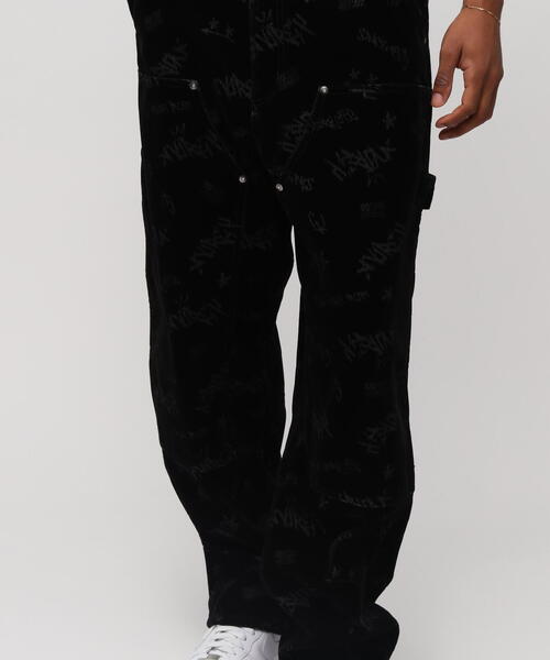 AVIREX（アヴィレックス）の「FLOCKING DOUBLE KNEE PAINTER DENIMPANTS / フロッキング ダブルニー デニムペインターパンツ / AVIREX / アヴィレックス（デニムパンツ・メンズ・ブラック・MEDIUM/LARGE/X-LARGE/XX-LARGE）」の22枚目の写真