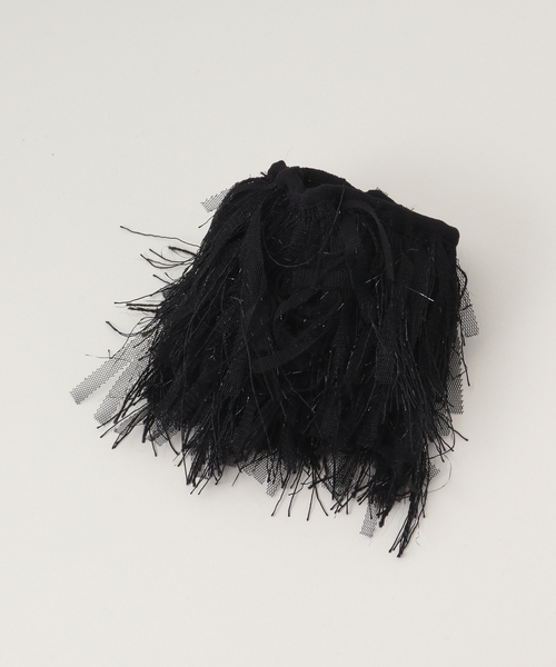 La TOTALITE（ラトータリテ）の「【洗える】PROVOKE/プロヴォーク フリンジカフス（その他小物・レディース・ホワイト/ブラック・FREE）」の6枚目の写真