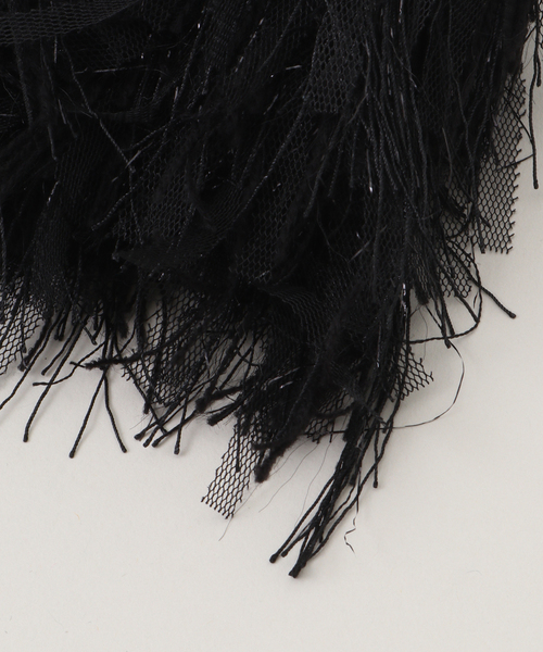 La TOTALITE（ラトータリテ）の「【洗える】PROVOKE/プロヴォーク フリンジカフス（その他小物・レディース・ホワイト/ブラック・FREE）」の11枚目の写真