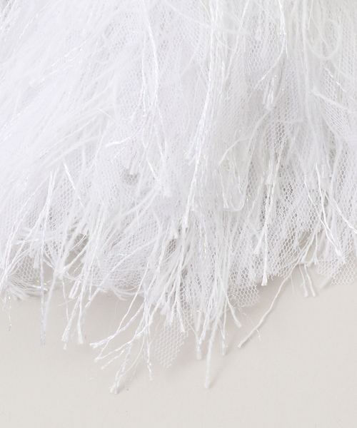 La TOTALITE（ラトータリテ）の「【洗える】PROVOKE/プロヴォーク フリンジカフス（その他小物・レディース・ホワイト/ブラック・FREE）」の12枚目の写真