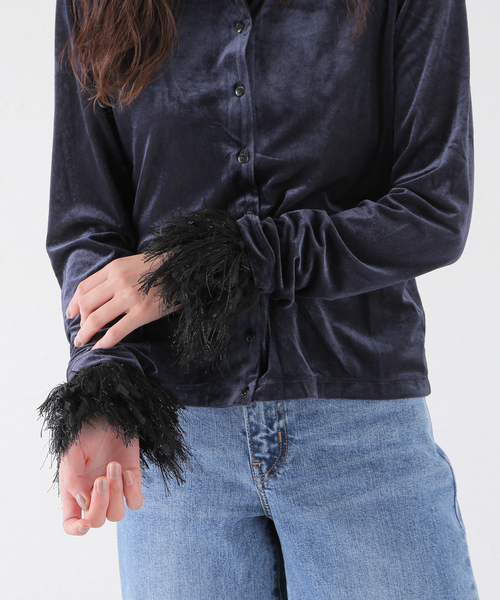 La TOTALITE（ラトータリテ）の「【洗える】PROVOKE/プロヴォーク フリンジカフス（その他小物・レディース・ホワイト/ブラック・FREE）」の13枚目の写真