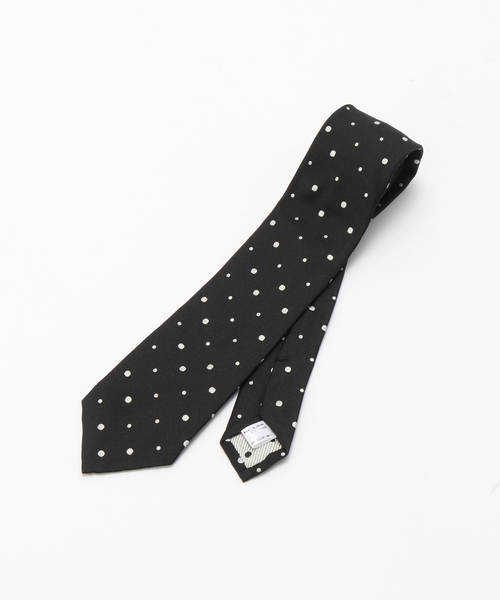 EDIFICE（エディフィス）の「AX ランダムドットナロータイ FOSSATI（ネクタイ・メンズ・ダークブルー/チョコ/ブラック系その他・FREE）」の10枚目の写真