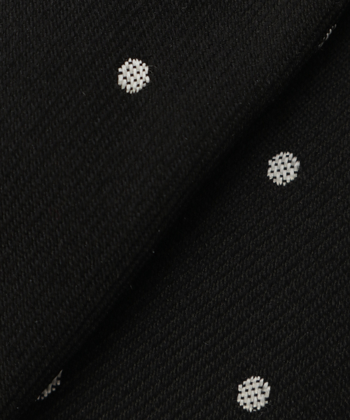 EDIFICE（エディフィス）の「AX ランダムドットナロータイ FOSSATI（ネクタイ・メンズ・ダークブルー/チョコ/ブラック系その他・FREE）」の4枚目の写真