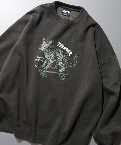 限定展開 THRASHER×FREAK'S STORE /スラッシャー 別注 ビッグ