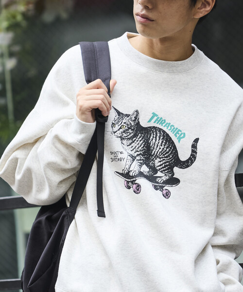 限定展開 THRASHER×FREAK'S STORE /スラッシャー 別注 ビッグ