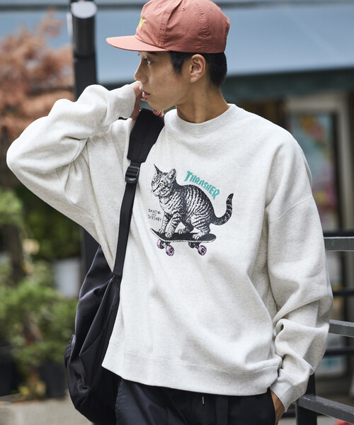 限定展開 THRASHER×FREAK'S STORE /スラッシャー 別注 ビッグ