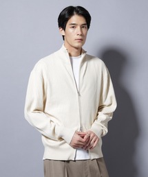 NANO universe（ナノユニバース）の「CICA&UVカット リブドライバーズニット（ニット/セーター・メンズ）」