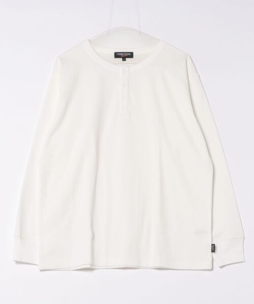 SHELTECH（シェルテック）の「SHELTECH WARM-Henry/neck LS（Tシャツ/カットソー・メンズ・ブラック/ホワイト・XL/L/M）」の7枚目の写真