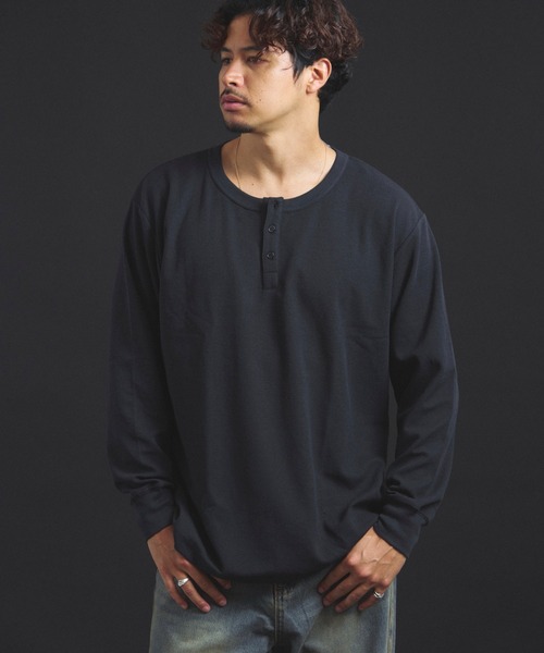 SHELTECH（シェルテック）の「SHELTECH WARM-Henry/neck LS（Tシャツ/カットソー・メンズ・ブラック/ホワイト・XL/L/M）」の18枚目の写真
