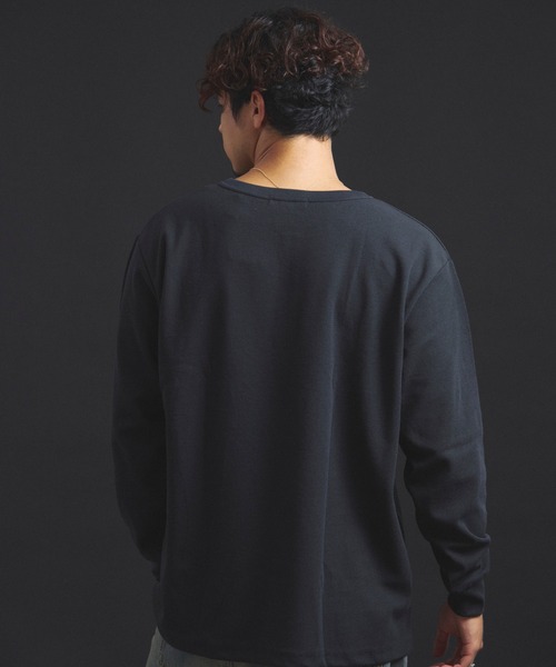 SHELTECH（シェルテック）の「SHELTECH WARM-Henry/neck LS（Tシャツ/カットソー・メンズ・ブラック/ホワイト・XL/L/M）」の4枚目の写真