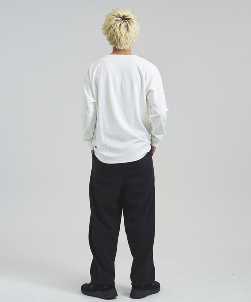 SHELTECH（シェルテック）の「SHELTECH WARM-Henry/neck LS（Tシャツ/カットソー・メンズ・ブラック/ホワイト・XL/L/M）」の14枚目の写真