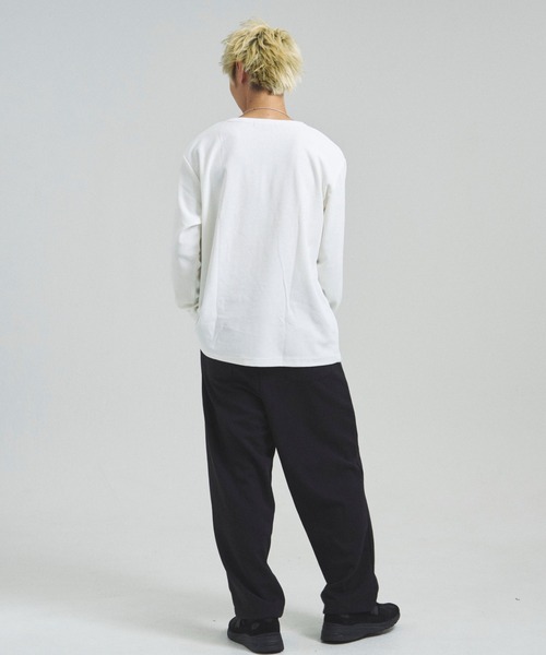 SHELTECH（シェルテック）の「SHELTECH WARM-Henry/neck LS（Tシャツ/カットソー・メンズ・ブラック/ホワイト・XL/L/M）」の15枚目の写真